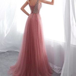 Backless Evening Women Dress